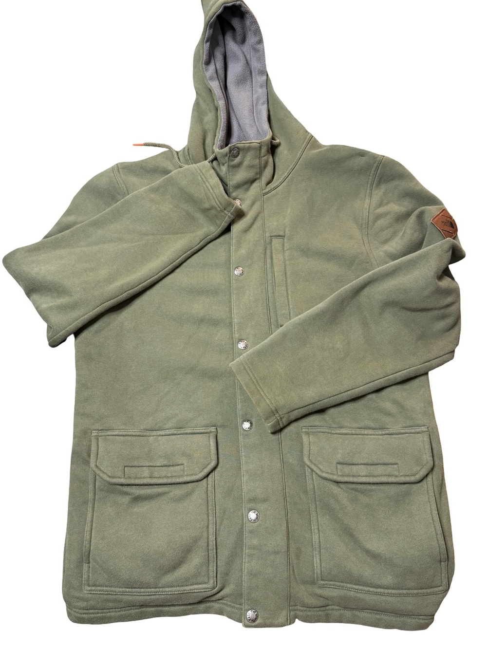 The North Face California Heritage Hooded Utility Field Jacket Green Men's Small